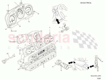 Photo of STARTER BUTTON CONVERSION KIT VANQUISH 1R12 37…