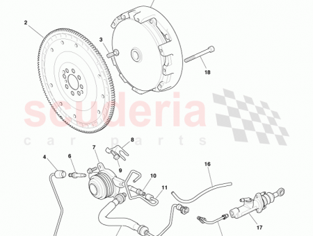 Photo of HOSE ASSY CLUTCH BLEED 4G43 7H552…