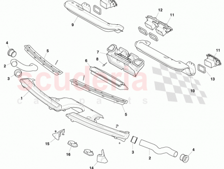 Photo of Register Assembly LH Iridium Silver 8D33 046B31…