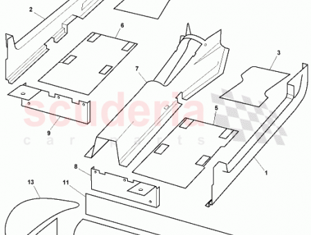 Photo of Carpet assembly rear floor RH 8384658…