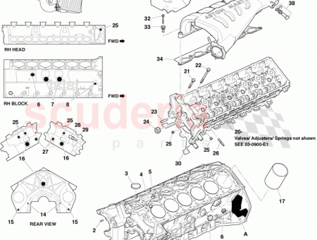 Photo of HEAD ASSEMBLY CYLINDER HEAD LH 8D33 6050…