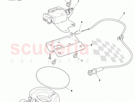 Photo of ACTUATOR ASSY FUEL FILLER 6G33 F9C070…