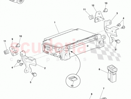 Photo of Receiver Assy Radio PLUM 86120 74020…