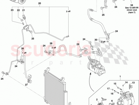 Photo of Bracket Cooler Compressor 88688…