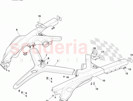 Photo of Brace Bonded Assy RH Engine Bay 12023 04…