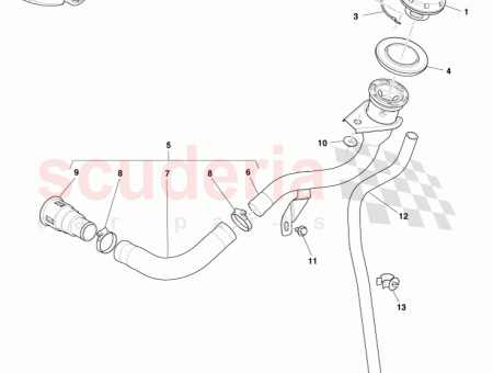 Photo of Clamp Fuel Tank Filler Hose 4G43 9A064…