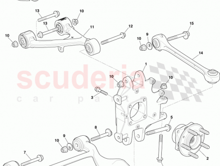 Photo of Arm Assy upper rear suspension LH AY93 5K743…