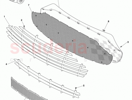 Photo of Backing Plate Radiator Grille AY2Y 8T252…