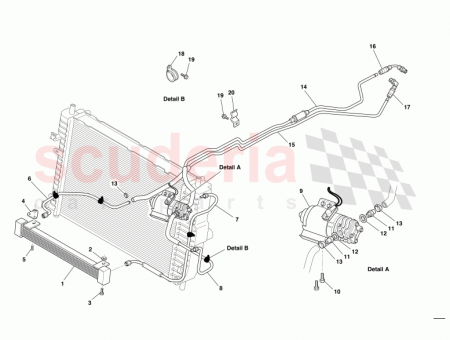 Photo of TRANS PIPE RETURN COOLER TO JOINT 5R13 7F112…