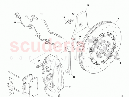 Photo of CAL ASSY RR LH BLK 8D33 2C465…