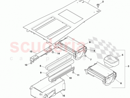 Photo of CONSOLE CENTRE PANEL 4G43 045A67…