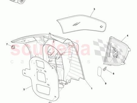 Photo of Lamp Assy Rear LHD RH AY2Y 13404…