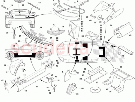 Photo of COVER PLATE FUSEBOX TOEBOARD RH LHD 83 121214…