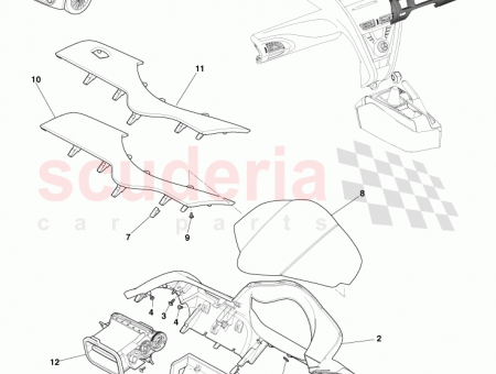 Photo of IP Upper Substrate Assy Drivers RHD NAV AY2Y…