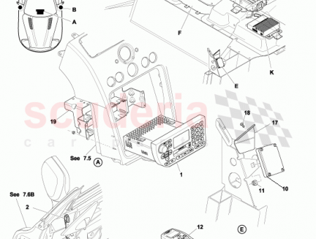 Photo of SPKR DOOR BASS 6 5in 1R12 37…