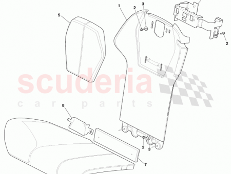 Photo of Pad Assy Rear Cushion Lower RH AD33 L63846…