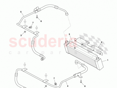 Photo of Cooler Pipe Outlet Rear 6G33 7F112…