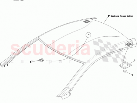 Photo of Shim B Pillar Roof Plate 12023 05 1268…