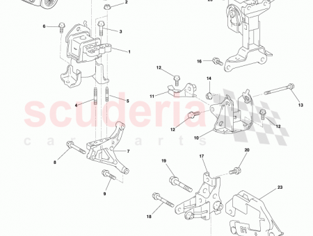 Photo of Insulator Sub assy Engine Mounting 12305…