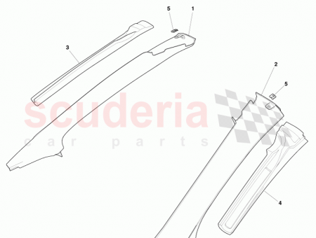 Photo of Panel Assy A Pillar Trim LH 4G43 L025B39…