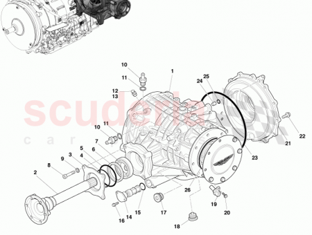 Photo of Output Shaft LH CD33 27…