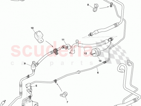 Photo of Hose Assy Comp to HVAC 12023 03 8136…