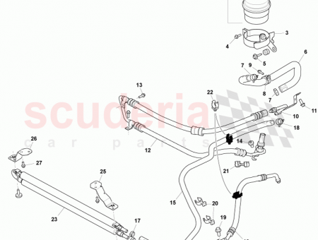 Photo of PAS HOSE COOLER TO RESERVOIR BG33 3A713…