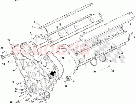 Photo of Screw M8x16 Front Cover…