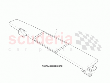 Photo of Sun Visor Assembly LH AG43 69321…