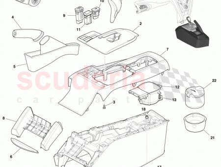 Photo of PRND Lens Console Plate LHD AY2Y 13D770…