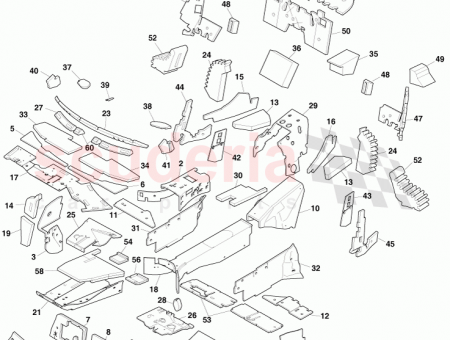 Photo of Panel Assembly Dash Lower Drivers Side AD43 534A0…