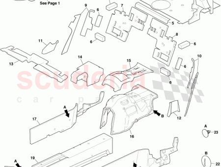 Photo of Backing rear trim RHS…