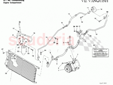 Photo of TUBE ASSY A C CONDENSER TO A C…