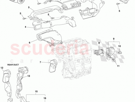 Photo of Duct Sub Assy Air No 3 RHD AUTO…