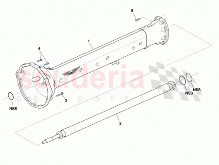 Photo of Propeller shaft Manual AD23 4602…