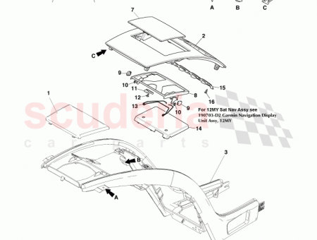 Photo of Grille Assy Centre Speaker Instrument Panel 9D33 C046A26…