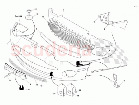 Photo of GRILLE RADIATOR 1R12 710135…