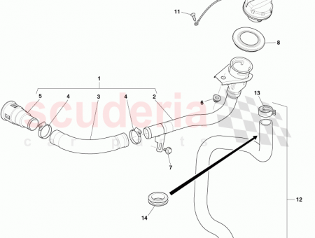 Photo of Connector Pipe 4G43 9A117…