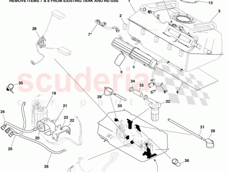 Photo of FUEL TANK HARNESS 7G43 14407…