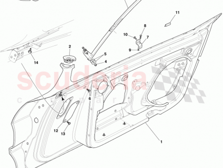 Photo of Door Bonded Assy LH DBYA02051…