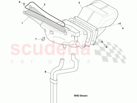 Photo of DUCT HEATER AIR INLET 4G43 18A660…