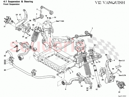 Photo of STEERING ARM FRONT UPRIGHT LH 3R12 236129…