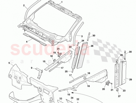 Photo of BRACKET GAS DAMPER MOUNTING CG43 18178…