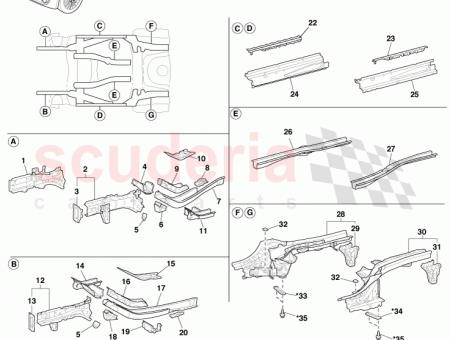 Photo of Reinforcement Sub Assy front Side Member LH 57017…