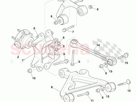 Photo of Arm Bushing Assy Rear Suspension Upper LH 6G33…