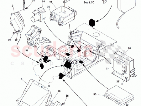 Photo of BRACKET FUEL PUMP MODULE 1R12 371650…