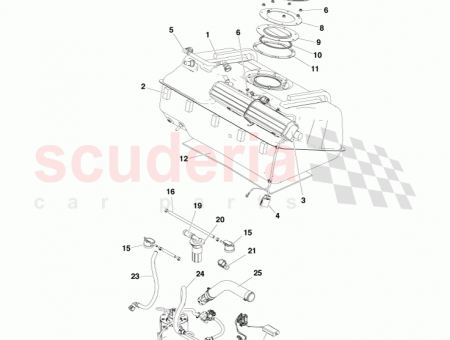 Photo of Hose assy fuel tank filler…