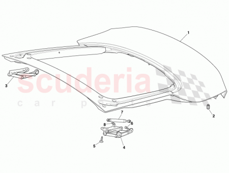 Photo of TAILGATE HINGE LH 6G33 C42701…