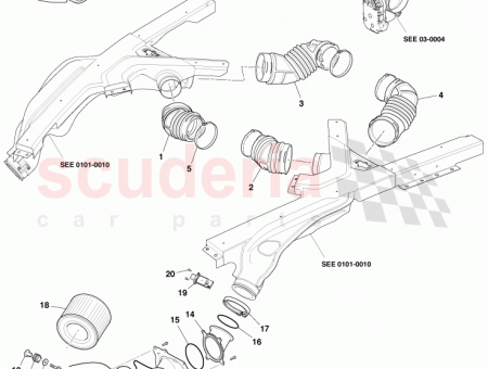 Photo of Duct Assy Long Airflow to Throttle Body Clean…