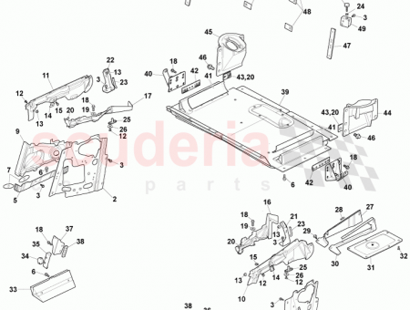 Photo of Spacer Latch Striker DG43 F16353…